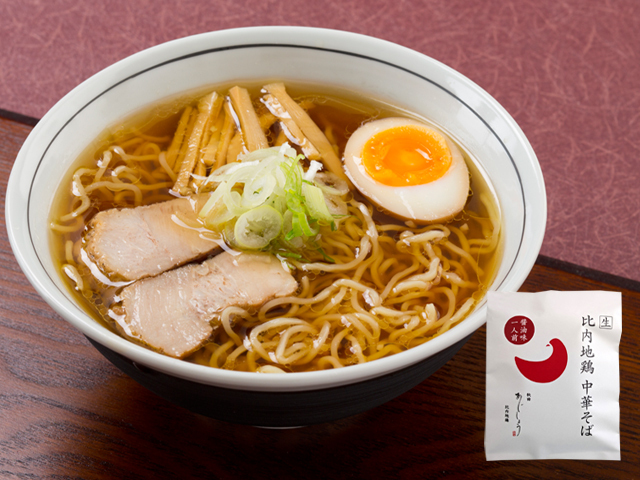 秋田 比内地鶏ラーメン 比内地鶏