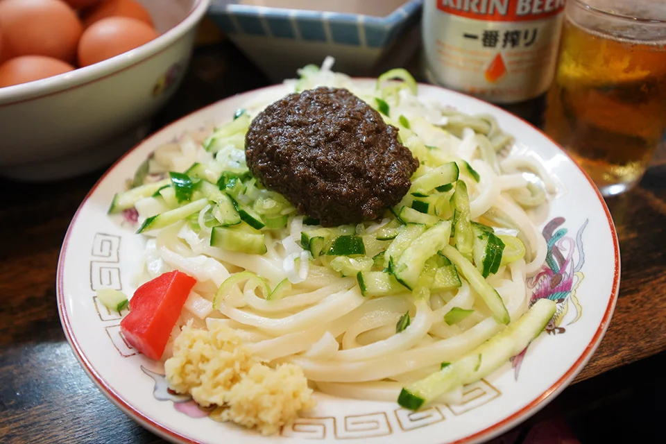 盛岡じゃじゃ麺発祥の店、白龍