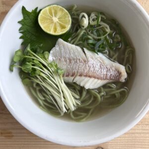 鯛出汁すだち塩らーめん