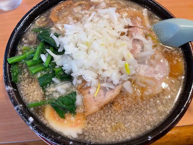 大むら食堂の中華そば