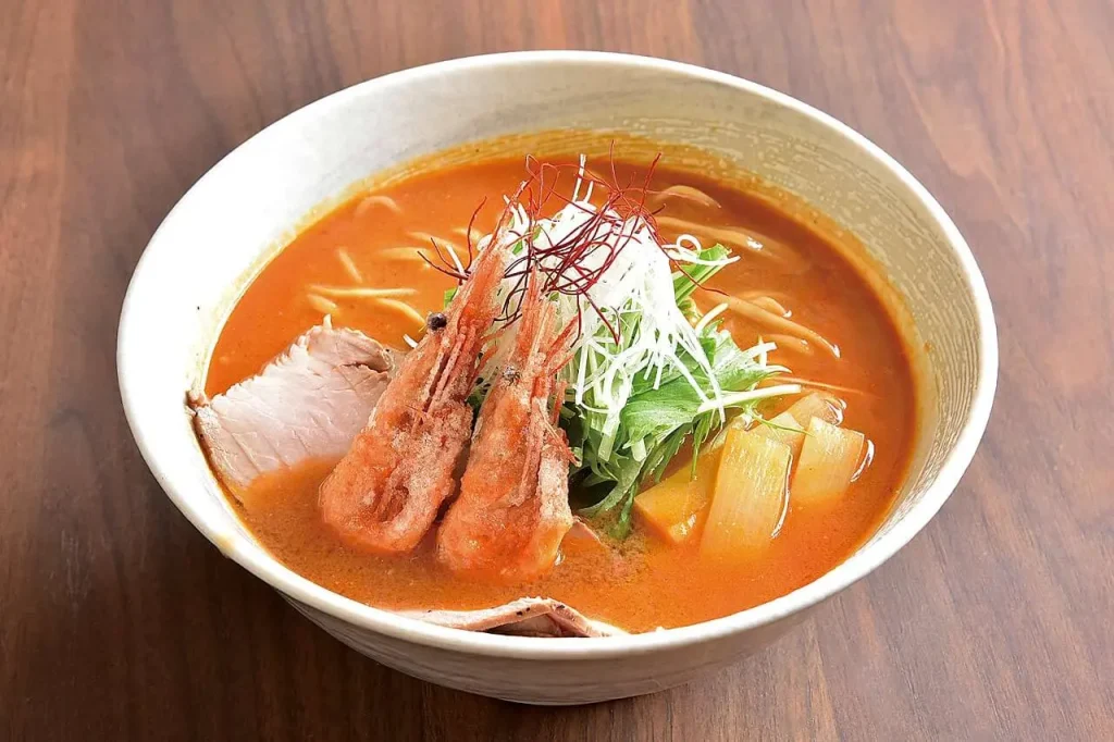 佐渡濃厚海老ラーメン