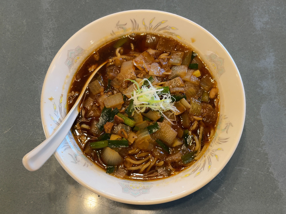 素のアリランラーメン