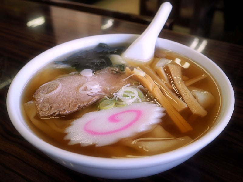 ひもかわラーメン