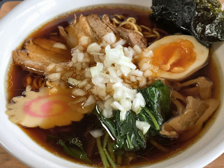 竹岡式ラーメンのスープ