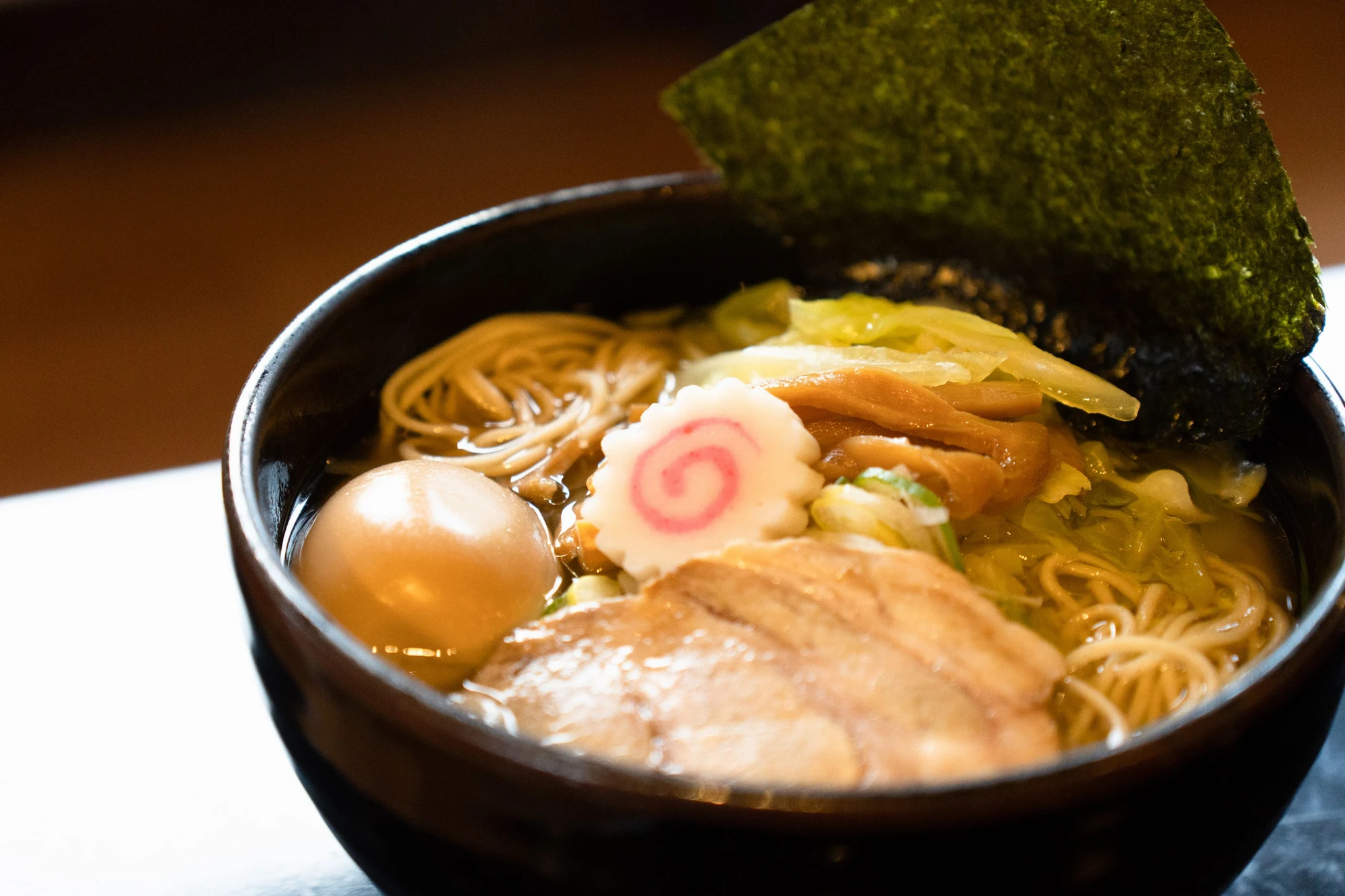 ふじ山食堂。の やまなし源水ラーメン