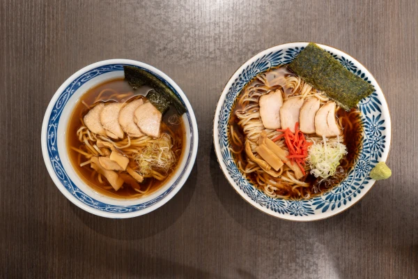 藤枝朝らーめん温・冷セット