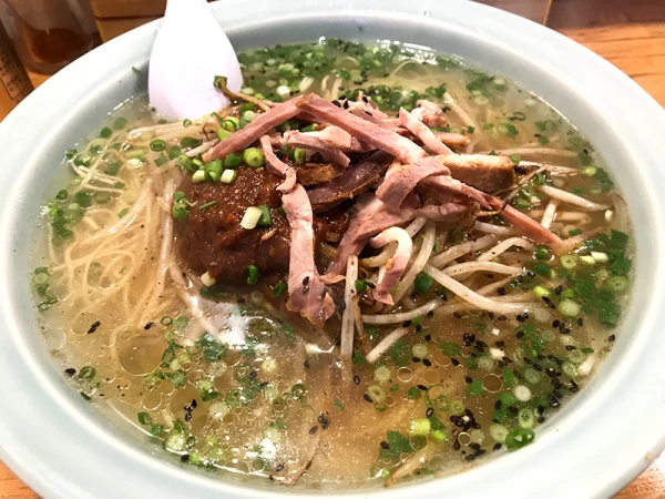 ラーメン川しんの溶き味噌ラーメン