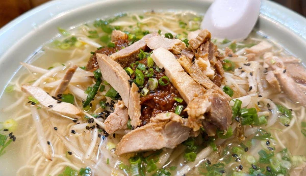 川しんの溶き味噌ラーメンの具材