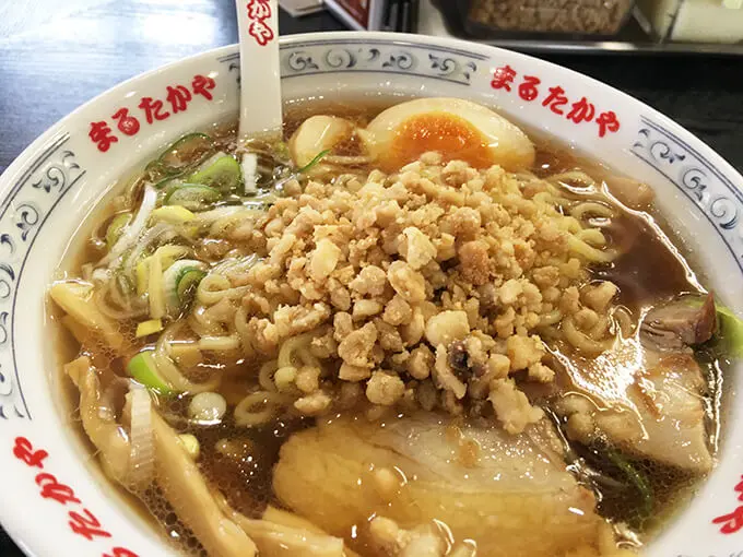 まるたかや名物脂かす