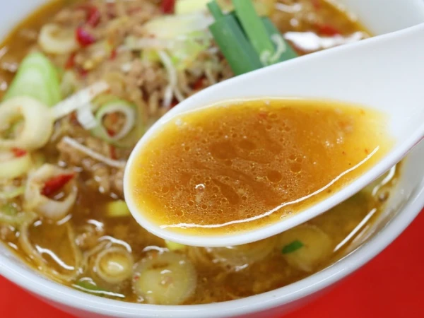 台湾ラーメンのスープ