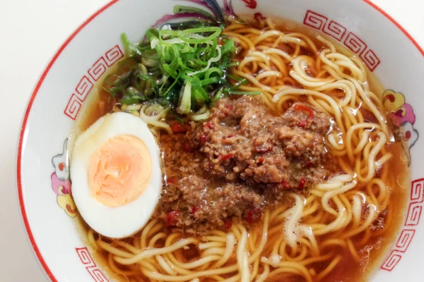 台湾ラーメンのミンチ